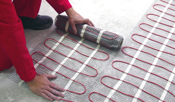 سیستم گرمایش از کف الکتریکی